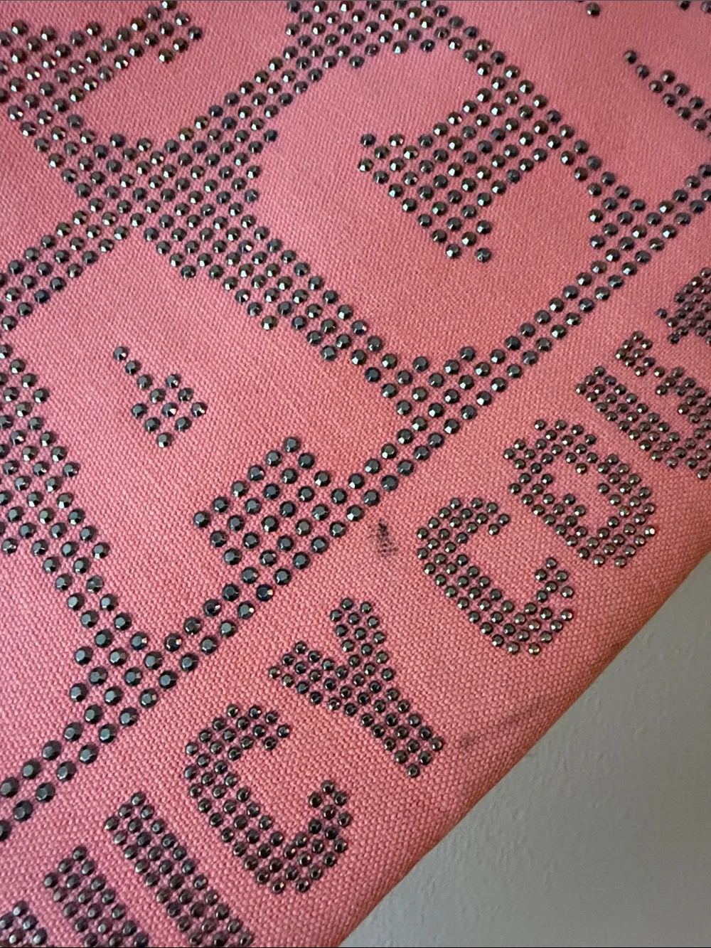 Juicy Couture Coral Pink 'Fun Is Back' Cosmetic Pouch